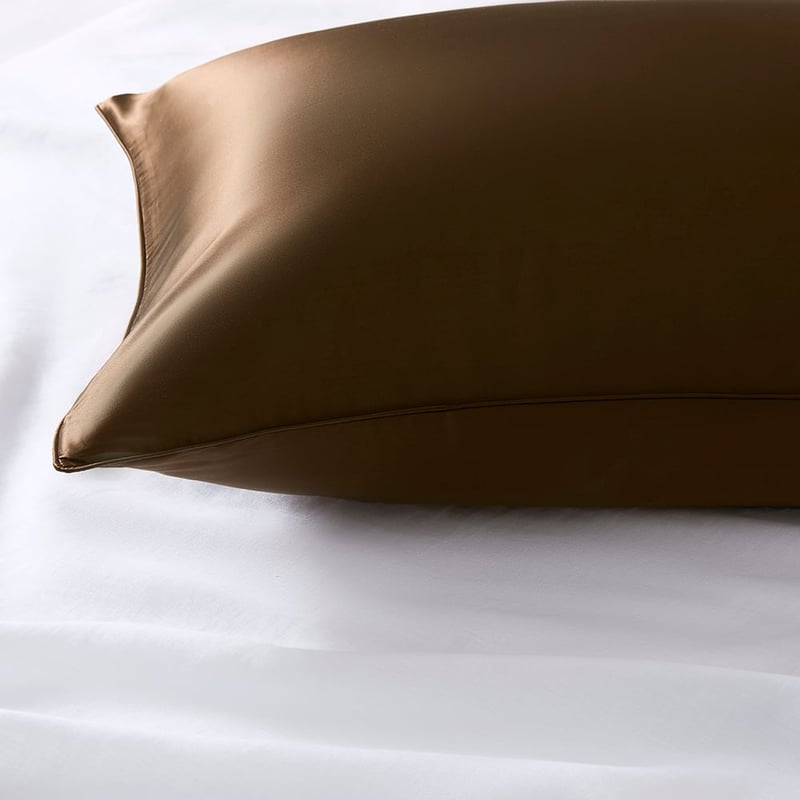 Pure Silk Chocolate Pillowcases