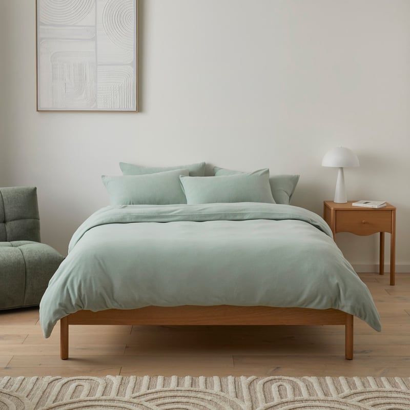 Cloud Sage Quilt Cover Set