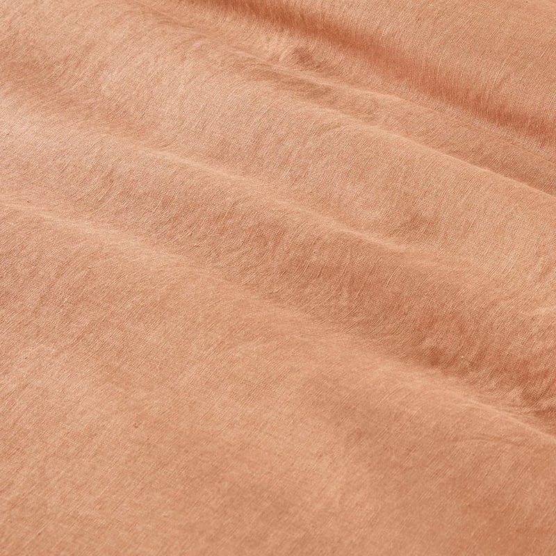 Vintage Washed Linen Hazelnut Quilt Cover + Separates