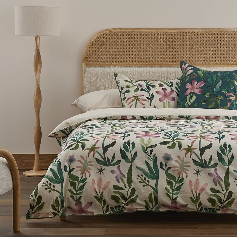 Inka Garden Natural Pillowcases