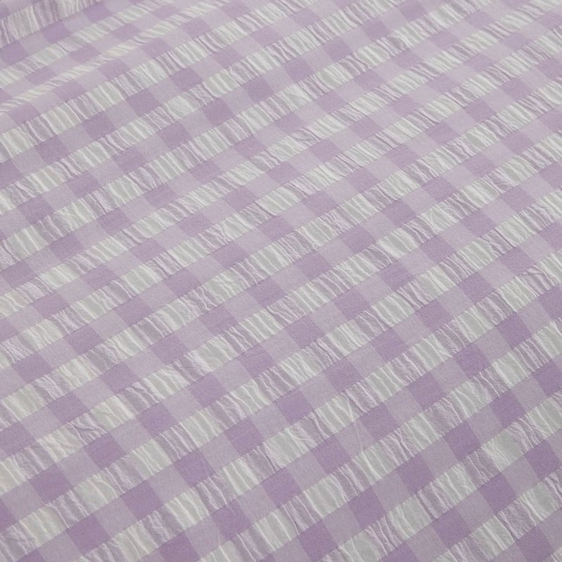 Ruffle Lilac Gingham Quilt Cover Set + Separates