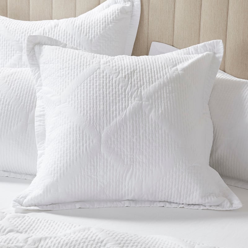 Peyton Off White Quilted Quilt Cover Separates