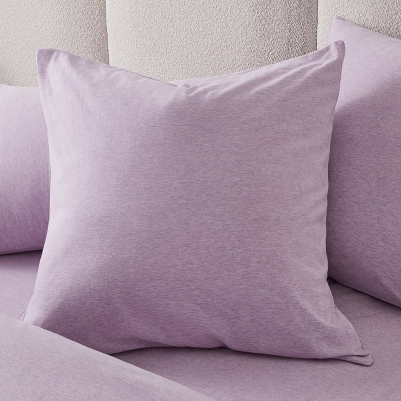 Ultra Soft Jersey Lilac Marle Quilt Cover Separates