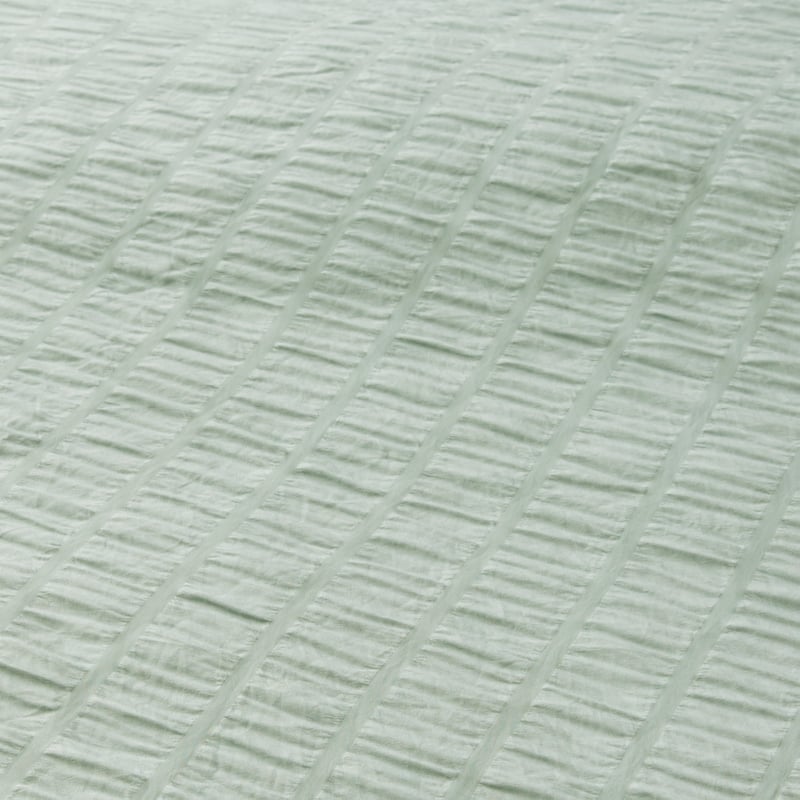 Paige Seafoam Seersucker Quilt Cover Set
