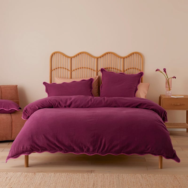 Scallop Berry Pillowcases