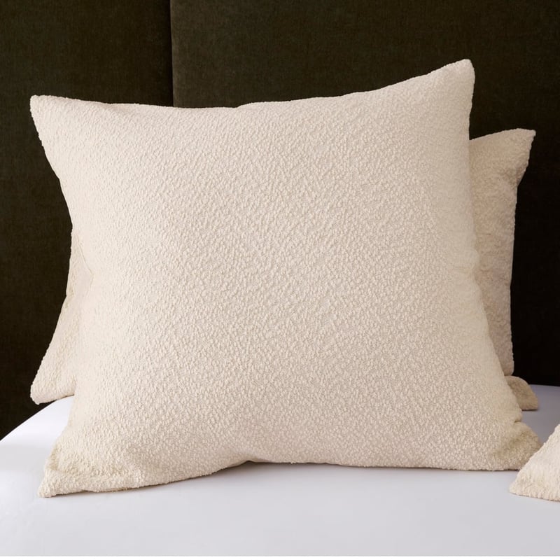 Aberdeen Snow Boucle Quilt Cover Set + Separates