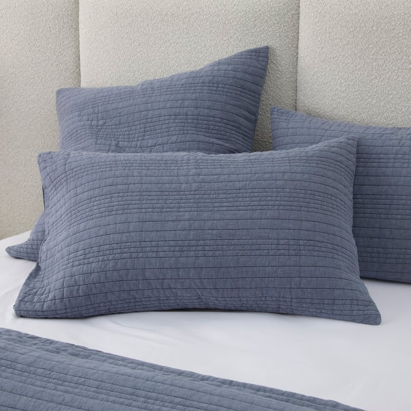 Denver Denim Quilted Quilt Cover Separates
