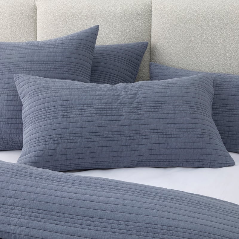 Denver Denim Quilted Quilt Cover Separates