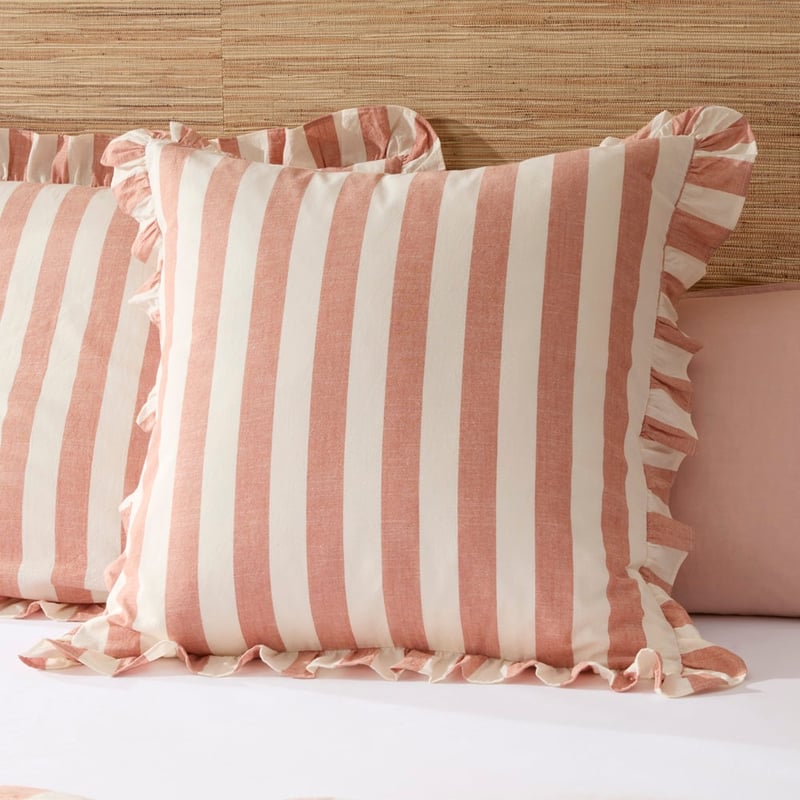 Willow Ruffle Clay Quilt Cover Set + Separates