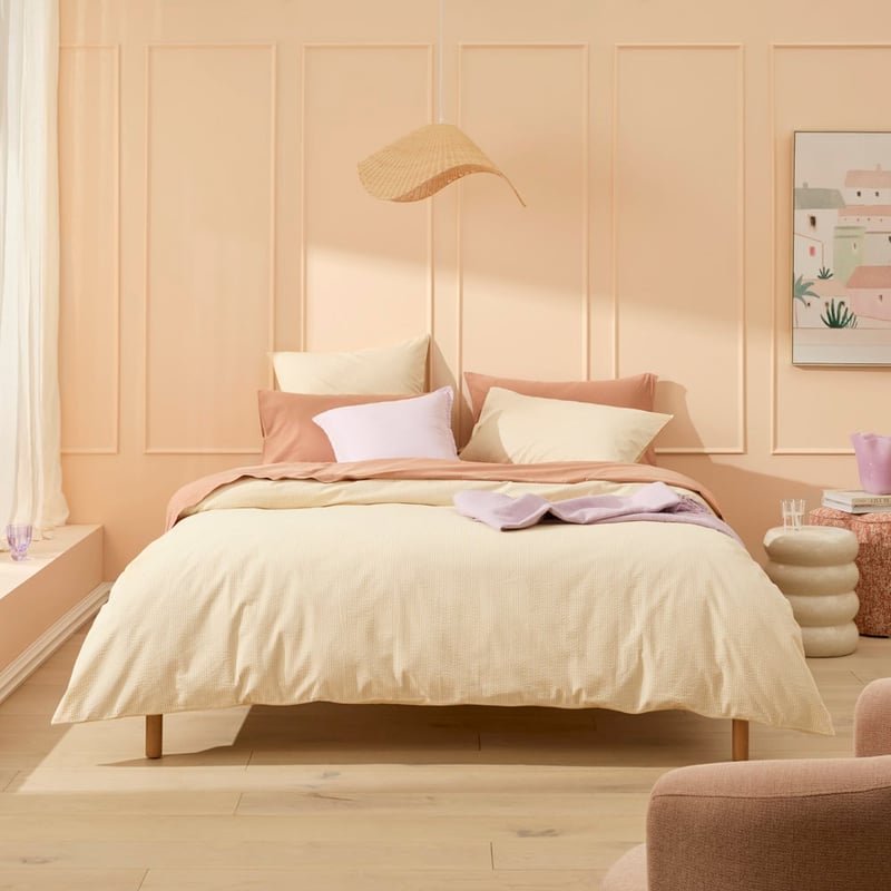 Talia Stripe Butter Pillowcases