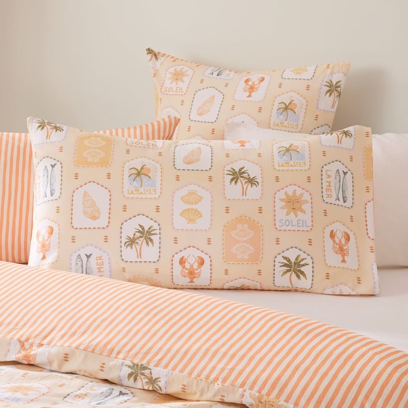Soleil Pastel Rose Pillowcases