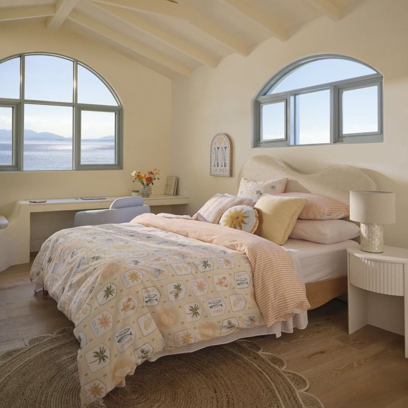 Soleil Pastel Rose Quilt Cover Set + Separates