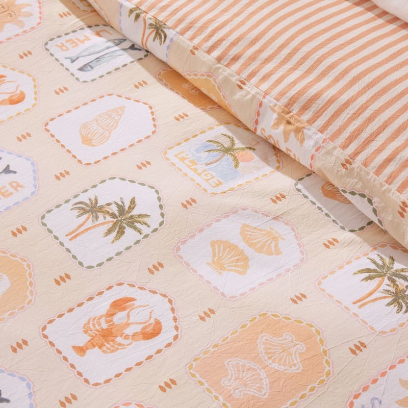 Soleil Pastel Rose Quilt Cover Set + Separates