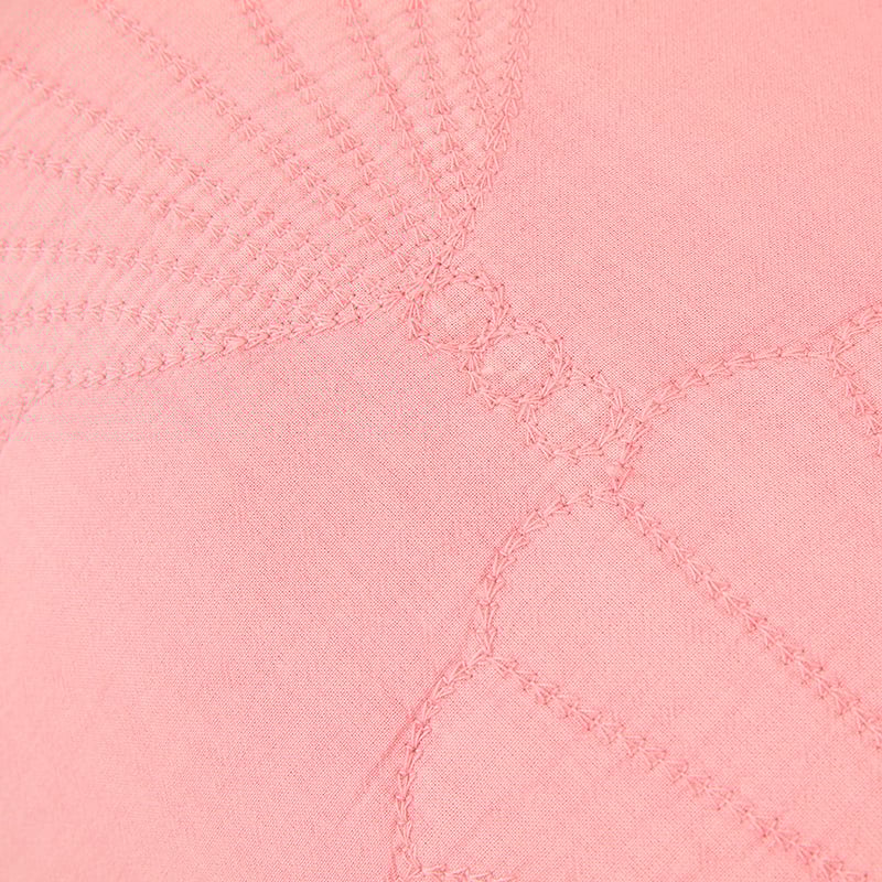 Shell Coral Quilted Quilt Cover Set