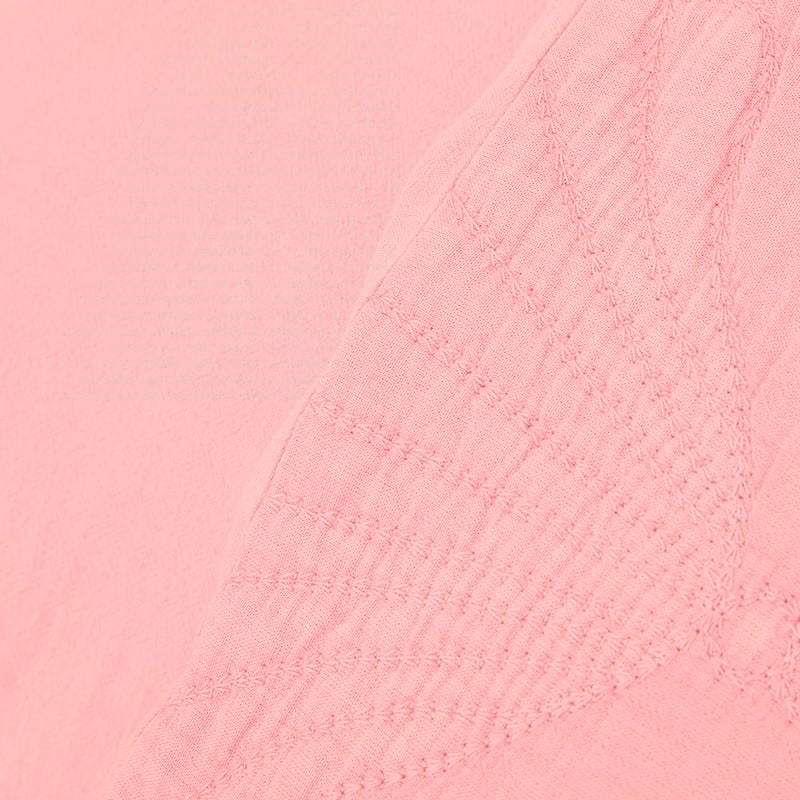 Shell Coral Quilted Quilt Cover Set