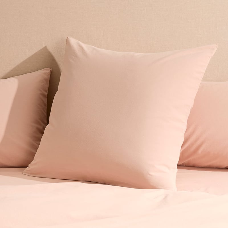 Stonewashed Cotton Mocha Pillowcases