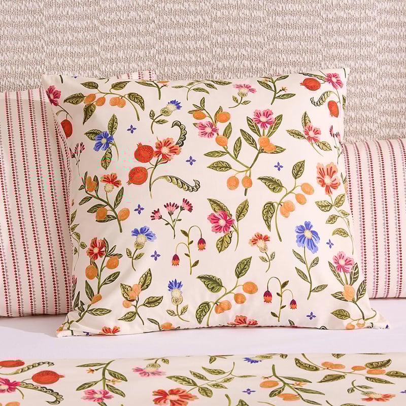 Frida Floral Apricot Quilt Cover Set + Separates