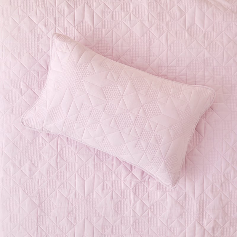 Bowie Lilac Quilted Quilt Cover Set