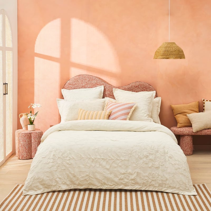 Imogen Off White Matelasse Pillowcases