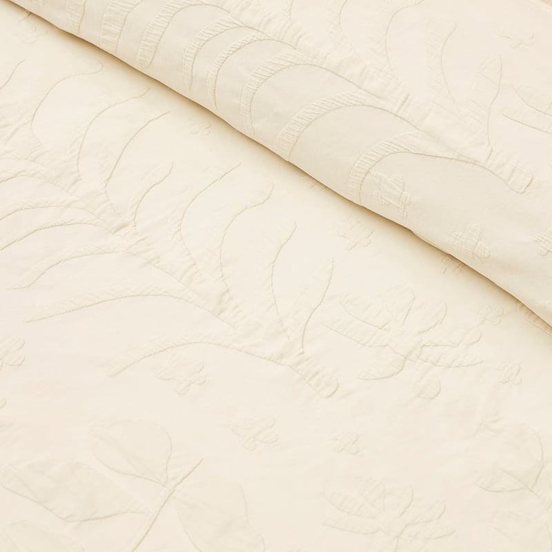 Imogen Off White Matelasse Quilt Cover Separates