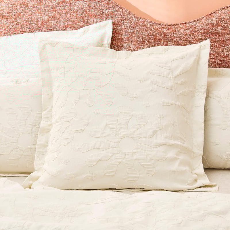 Imogen Off White Matelasse Pillowcases