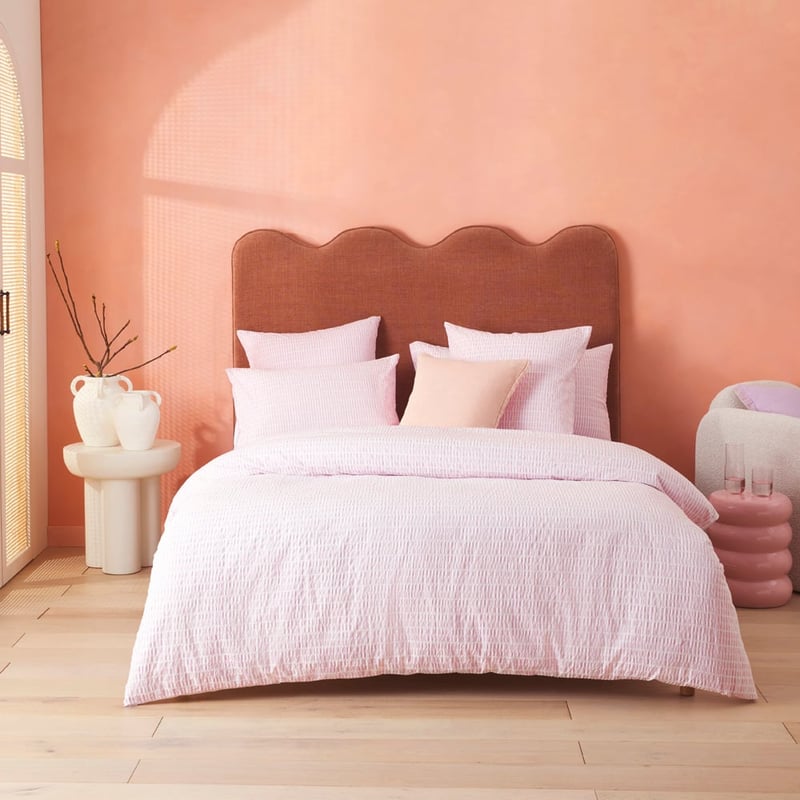 San Remo Pink Quilt Cover Set + Separates