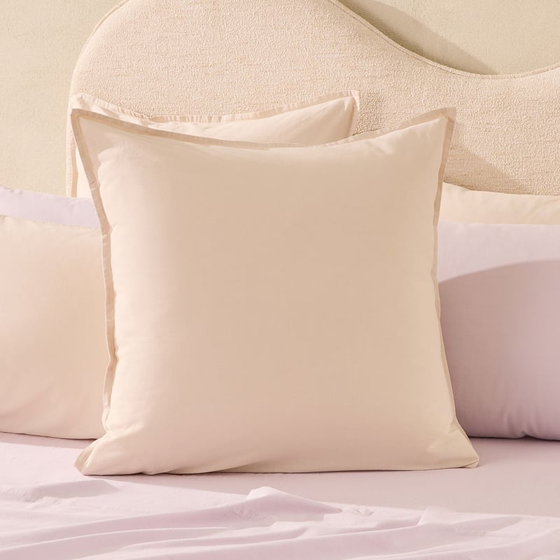 Relaxed Linen Look Natural Quilt Cover Set + Separates