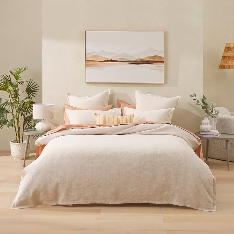 Kai Natural Matelasse Quilt Cover Separates