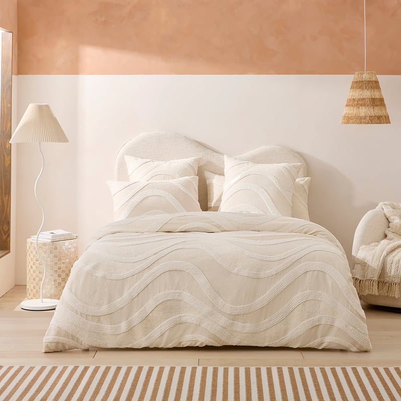 Capri Chai Tufted Quilt Cover Separates