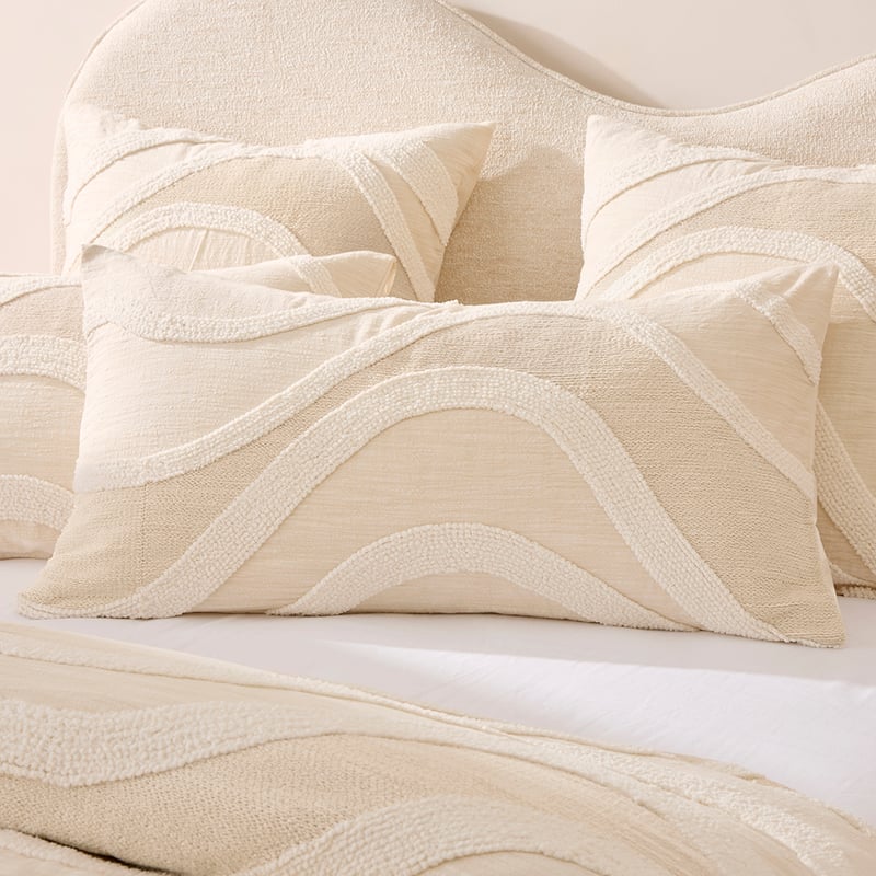 Capri Chai Tufted Quilt Cover Separates