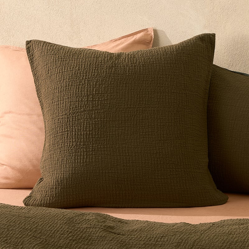 Aspen Olive Quilt Cover Set + Separates