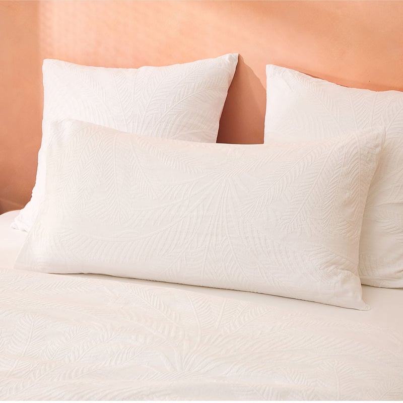 Sago White Matelasse Pillowcases