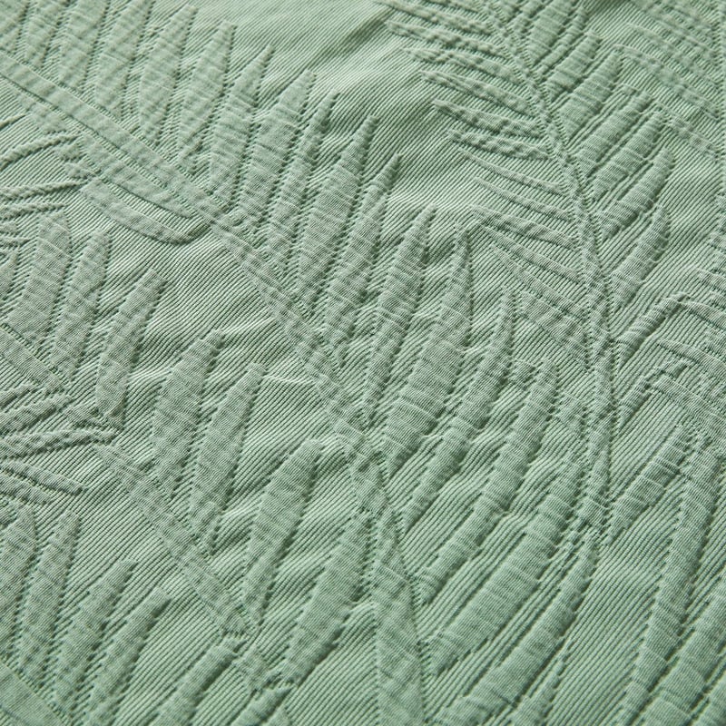 Sago Mineral Green Matelasse Quilt Cover Separates