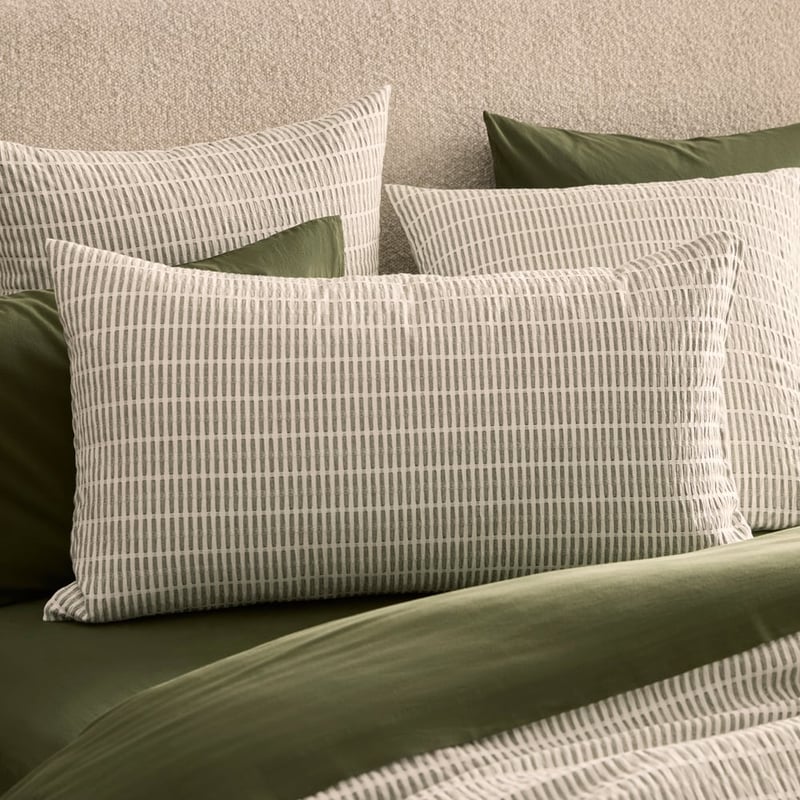 San Remo Olive Quilt Cover Set + Separates