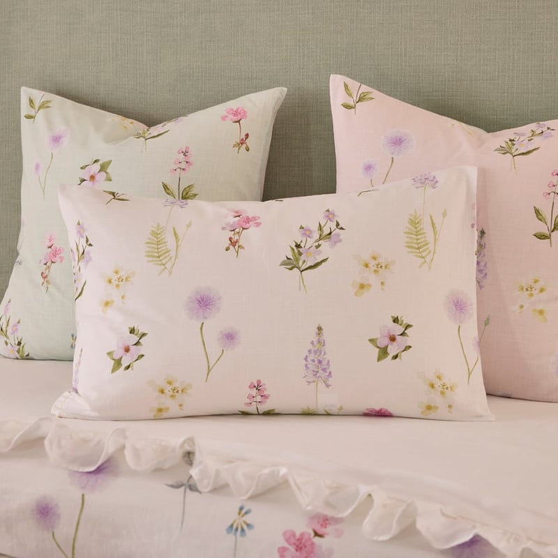 Audrey Floral Lavender Quilt Cover Set + Separates
