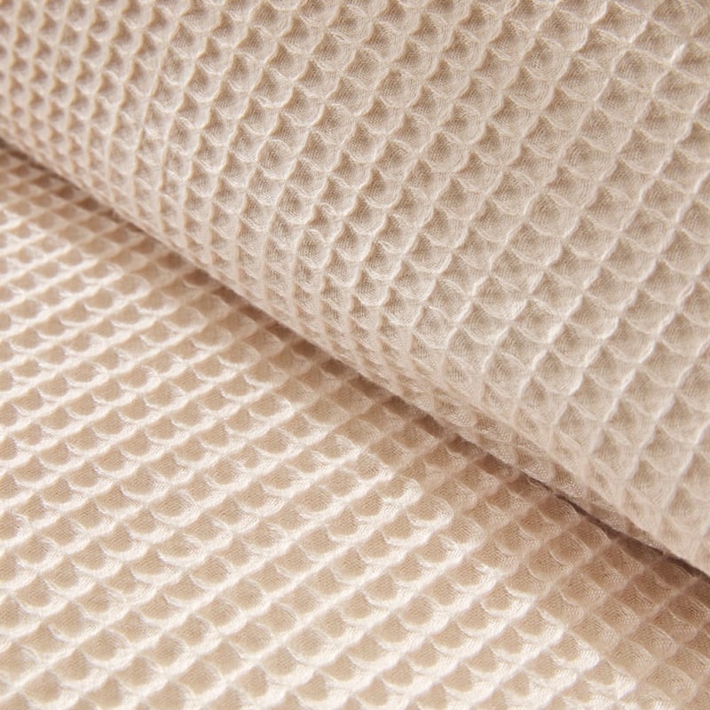 Bamboo Cotton Waffle Natural Quilt Cover Set + Separates