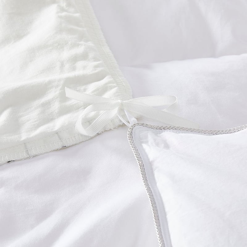 Ruffle Biscuit Quilt Cover Set + Separates