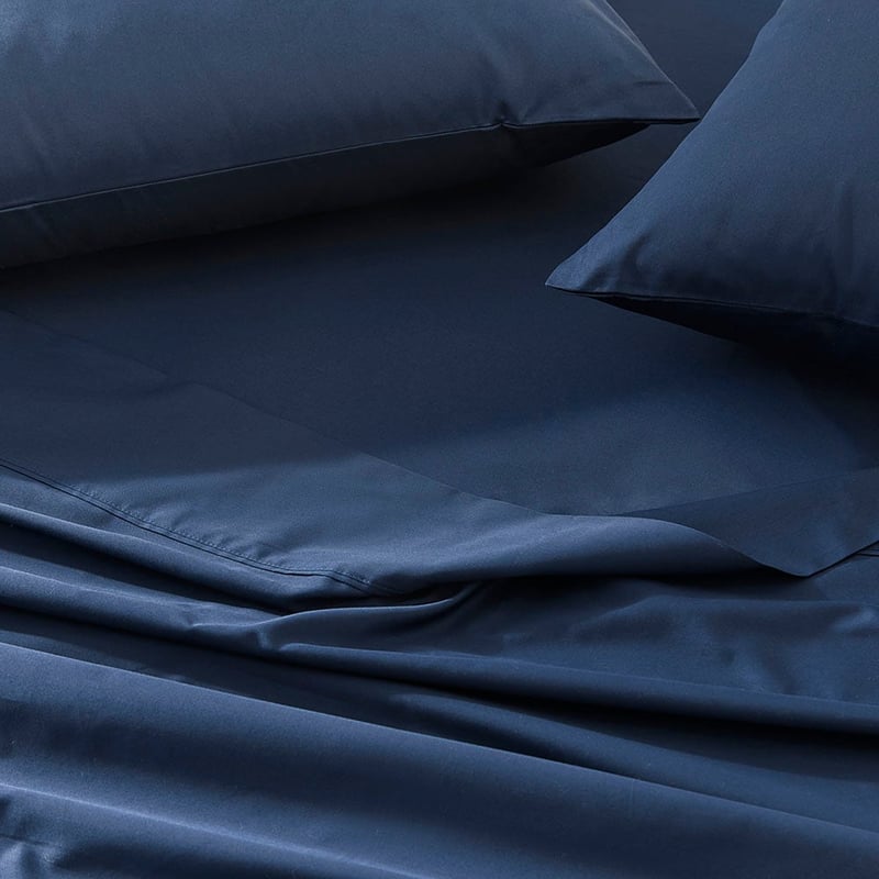 Worlds Softest Cotton Navy Sheet Set