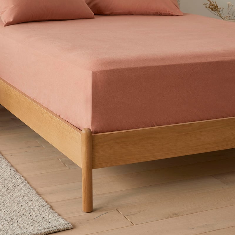 Flannelette Clay Plain Dye Sheet Set