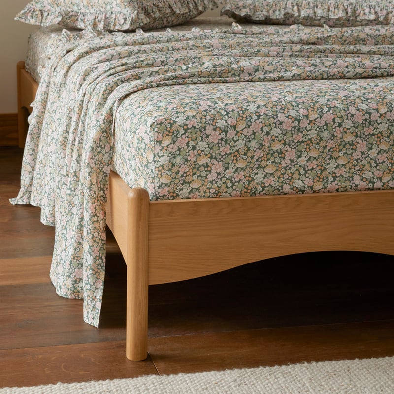 Neapolitan Libertine Green Ruffle Printed Sheet Set