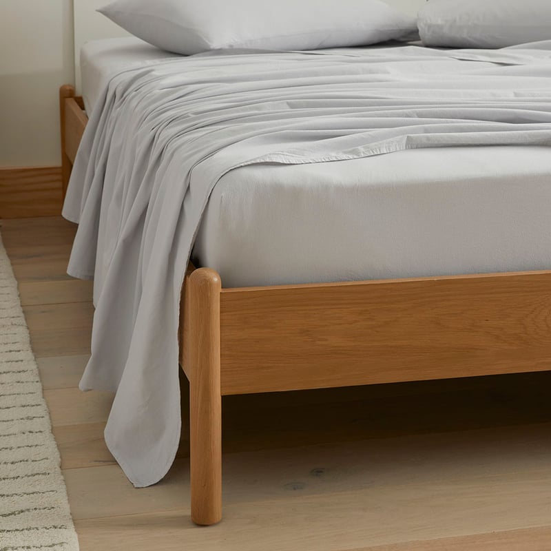 Stonewashed Cotton Cloud Sheet Separates