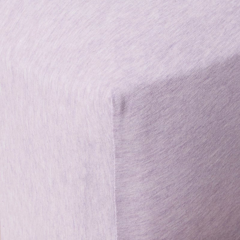Ultra Soft Jersey Lilac Marle Sheet Separates