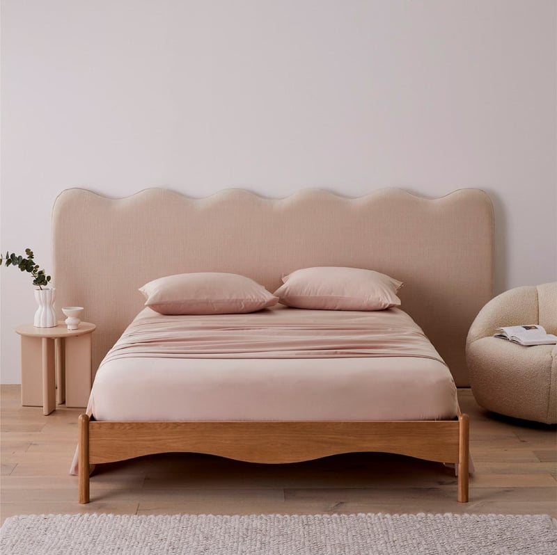600TC Bamboo Cotton Rose Sheet Set