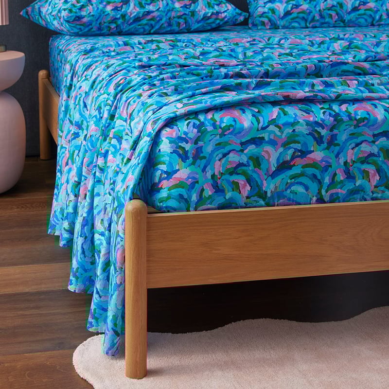 Erin Reinboth Sea Sprays Bamboo Cotton Sheet Set