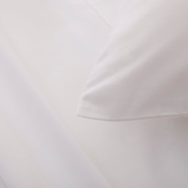 400TC Australian Cotton White Sheet Set