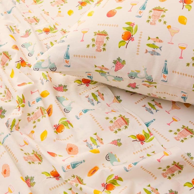 Positano Soft Pink Sheet Set