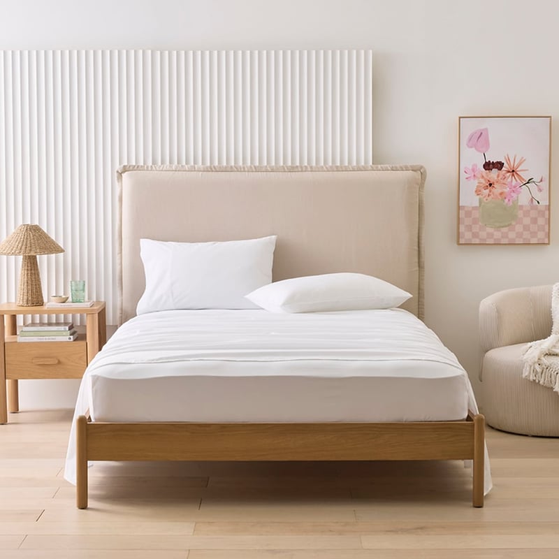 Comfort Collection White Sheet Set