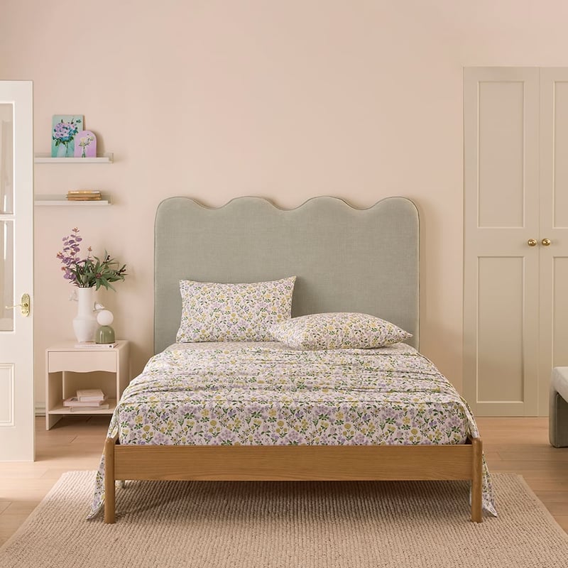 Josephine Floral Natural Sheet Set