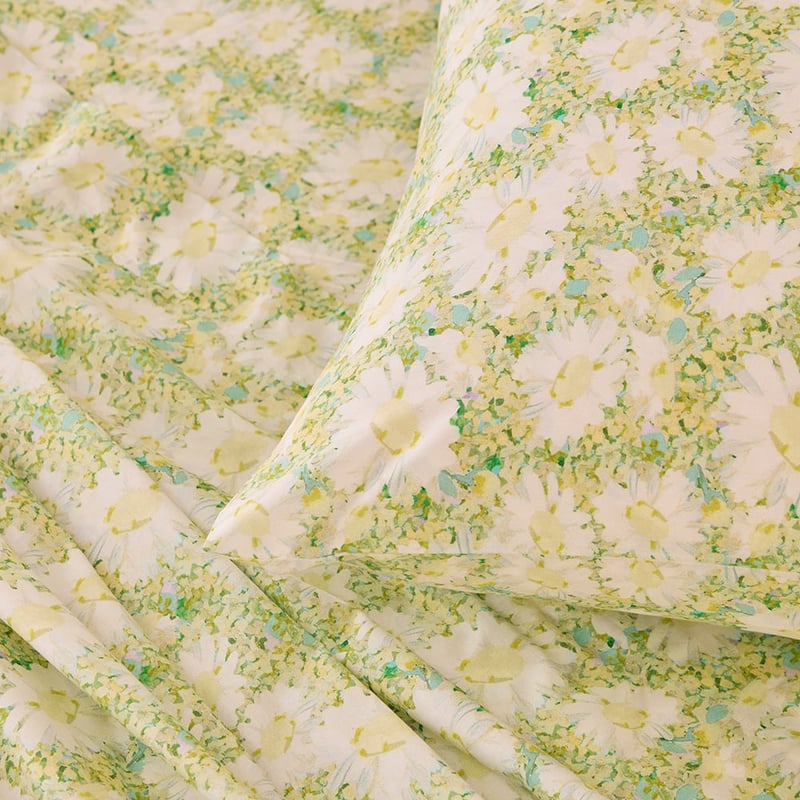 Beatrice Floral Green Sheet Set
