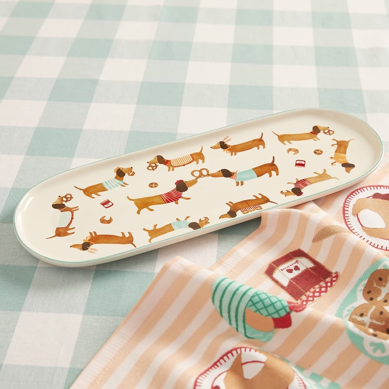 Dachshund Pastries Platter